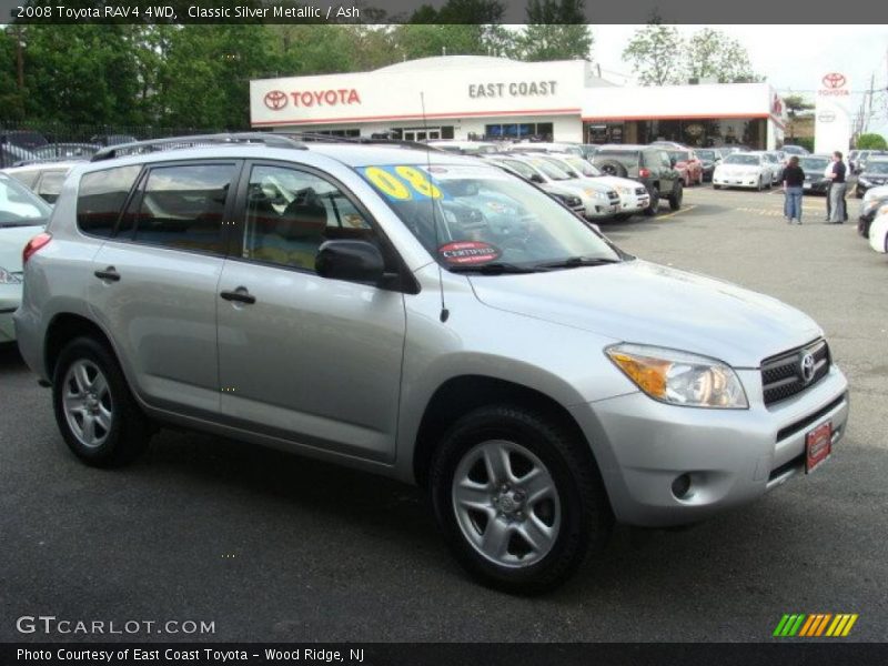 Classic Silver Metallic / Ash 2008 Toyota RAV4 4WD