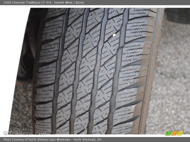 Summit White / Ebony 2008 Chevrolet TrailBlazer LT 4x4