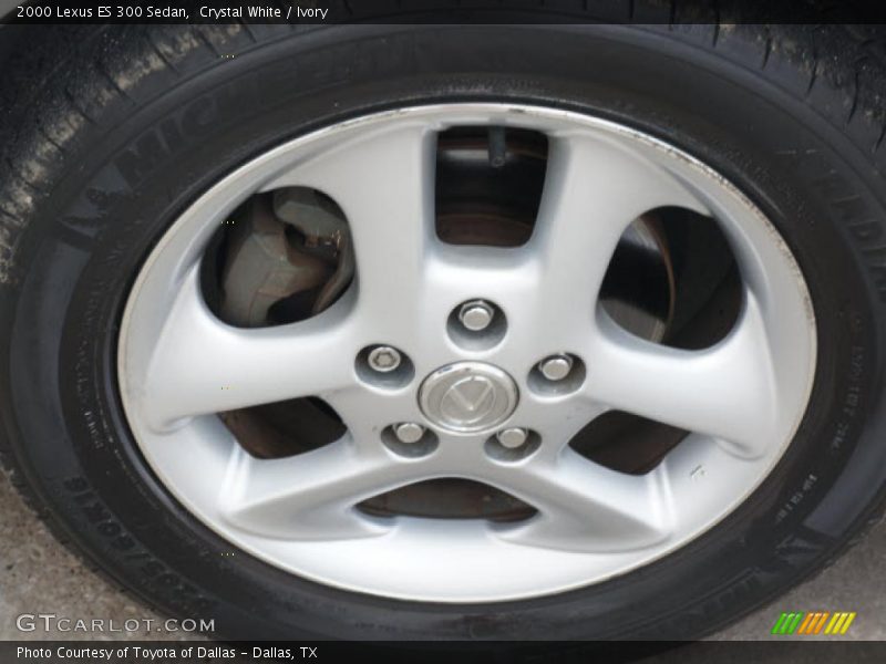 Crystal White / Ivory 2000 Lexus ES 300 Sedan