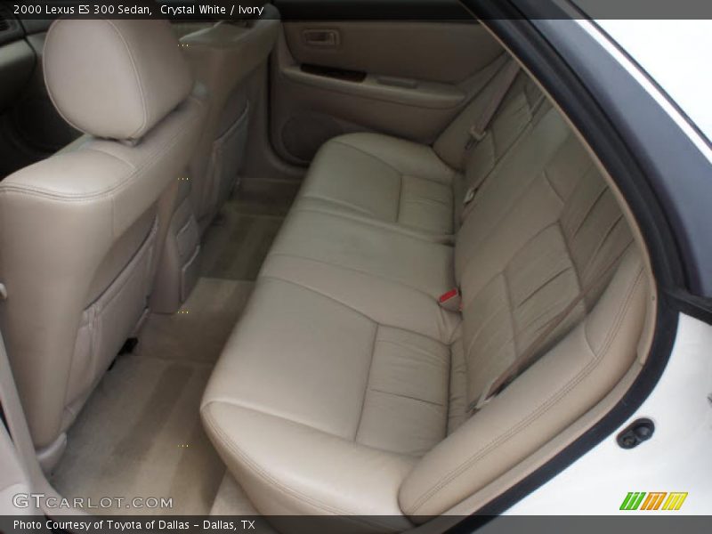 Crystal White / Ivory 2000 Lexus ES 300 Sedan