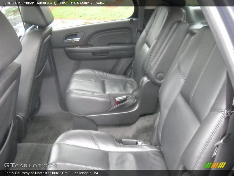 Dark Slate Metallic / Ebony 2008 GMC Yukon Denali AWD