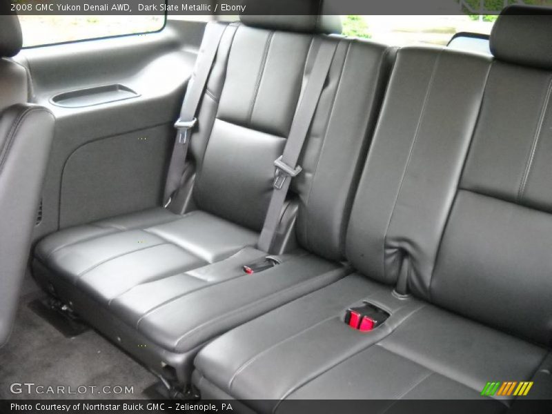 Dark Slate Metallic / Ebony 2008 GMC Yukon Denali AWD