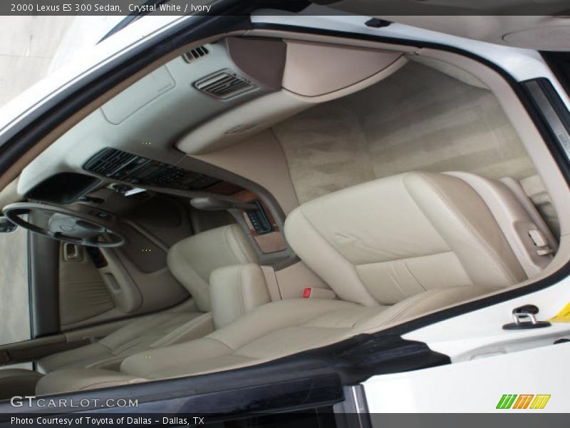 Crystal White / Ivory 2000 Lexus ES 300 Sedan