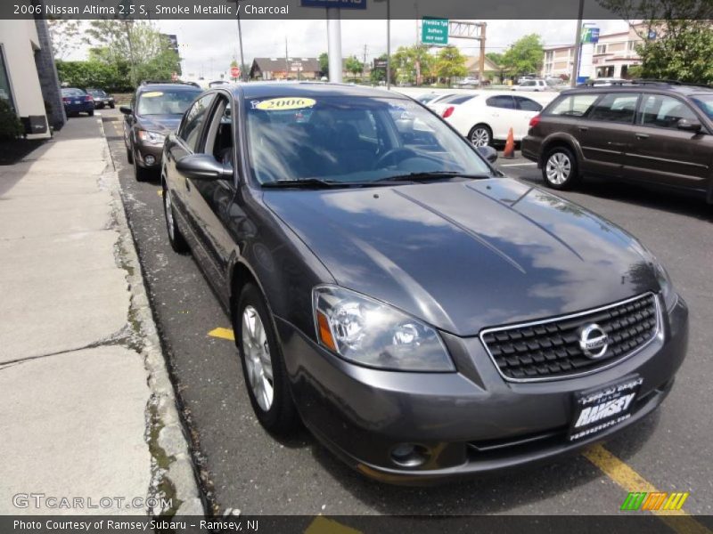 Smoke Metallic / Charcoal 2006 Nissan Altima 2.5 S