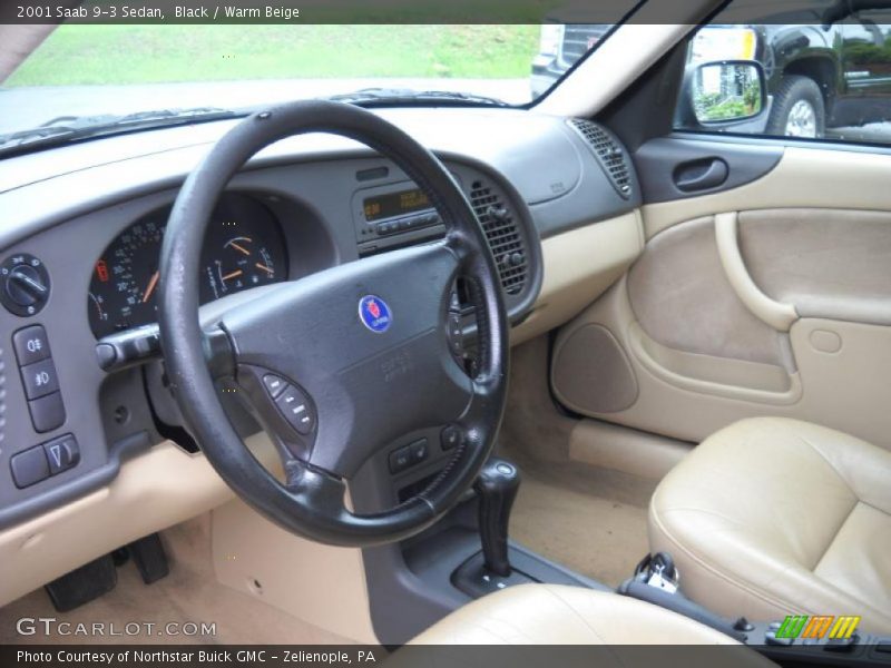  2001 9-3 Sedan Warm Beige Interior