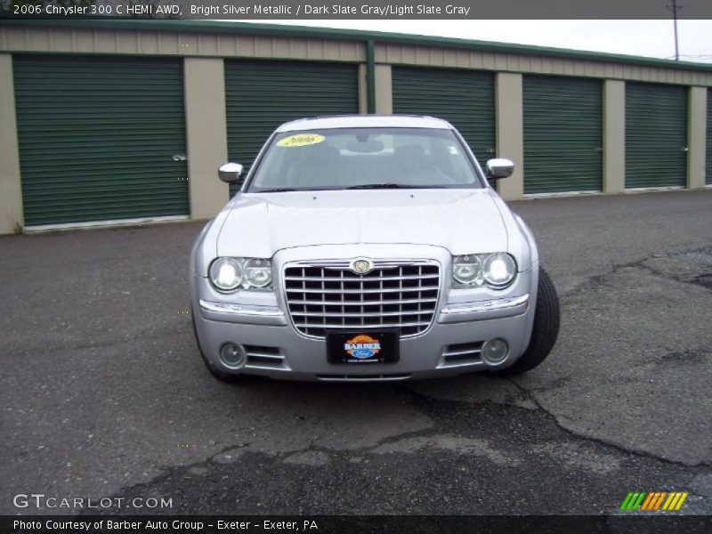 Bright Silver Metallic / Dark Slate Gray/Light Slate Gray 2006 Chrysler 300 C HEMI AWD