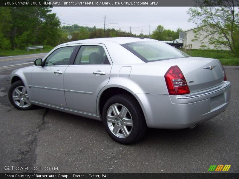 Bright Silver Metallic / Dark Slate Gray/Light Slate Gray 2006 Chrysler 300 C HEMI AWD