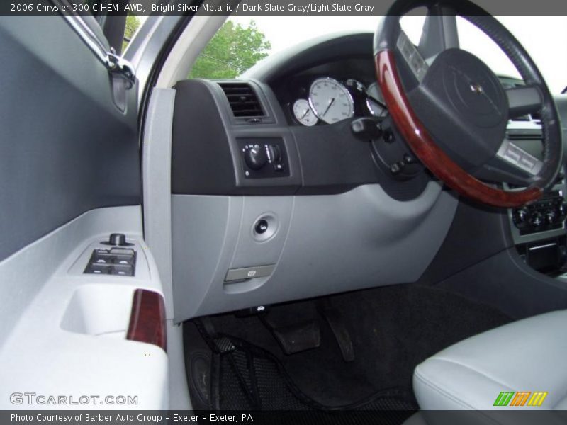 Bright Silver Metallic / Dark Slate Gray/Light Slate Gray 2006 Chrysler 300 C HEMI AWD