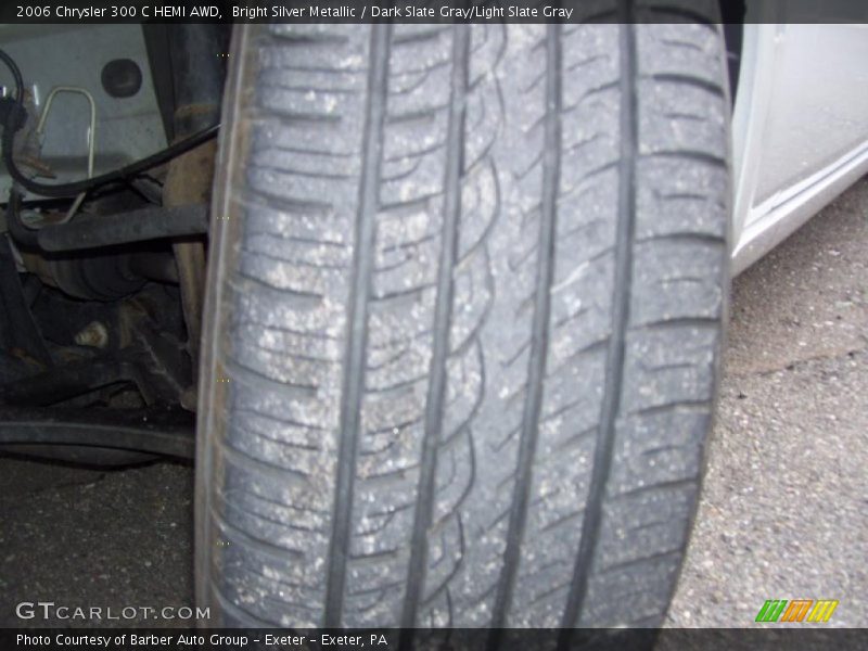 Bright Silver Metallic / Dark Slate Gray/Light Slate Gray 2006 Chrysler 300 C HEMI AWD