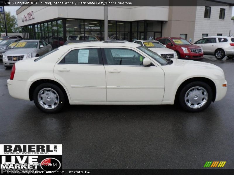 Stone White / Dark Slate Gray/Light Graystone 2006 Chrysler 300 Touring