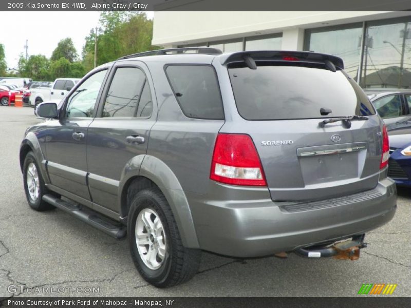 Alpine Gray / Gray 2005 Kia Sorento EX 4WD