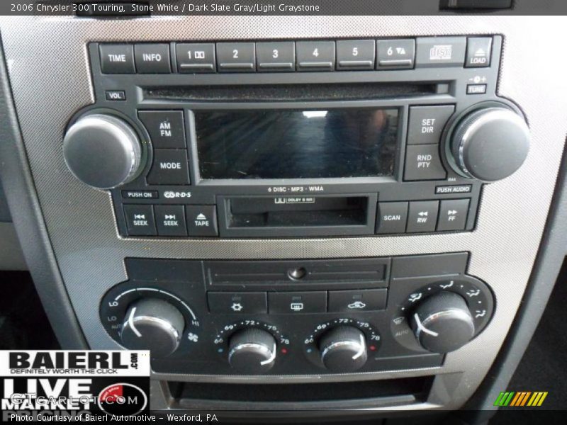 Stone White / Dark Slate Gray/Light Graystone 2006 Chrysler 300 Touring