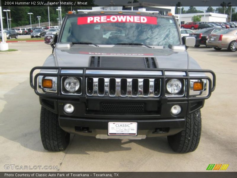 Pewter Metallic / Wheat 2004 Hummer H2 SUV
