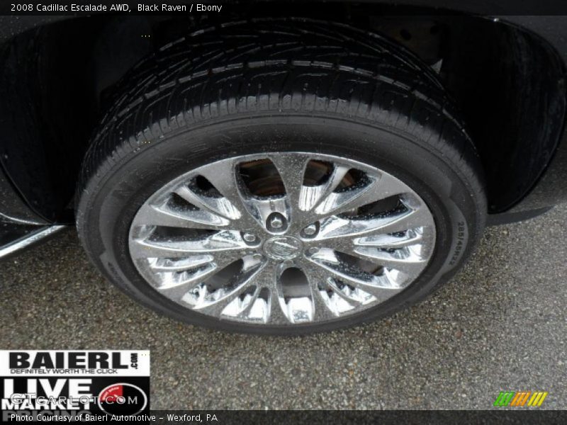 Black Raven / Ebony 2008 Cadillac Escalade AWD