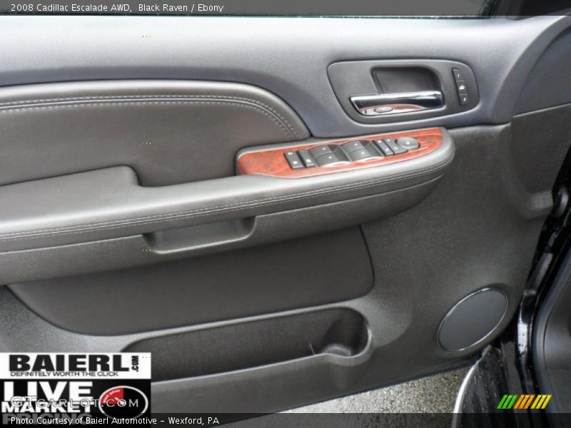Black Raven / Ebony 2008 Cadillac Escalade AWD