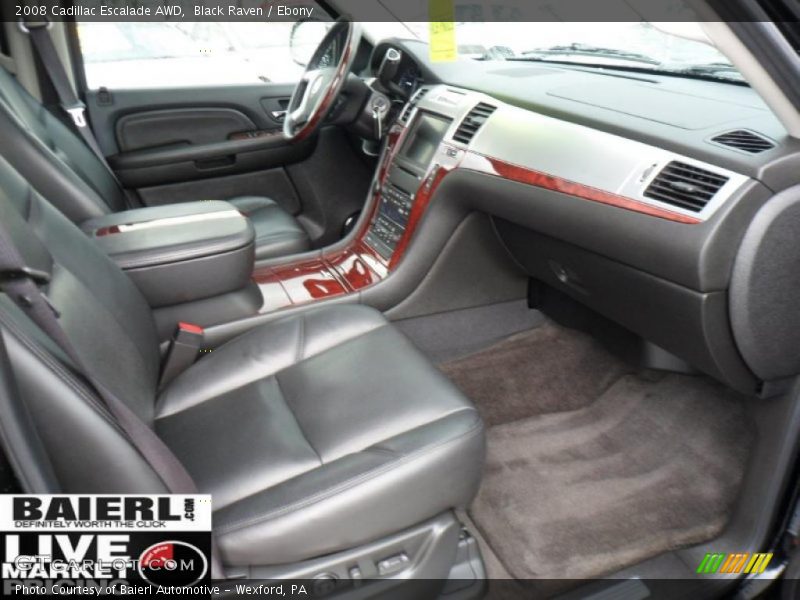 Black Raven / Ebony 2008 Cadillac Escalade AWD