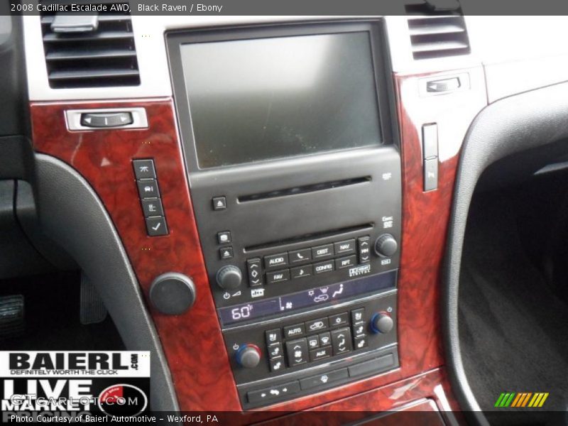 Black Raven / Ebony 2008 Cadillac Escalade AWD