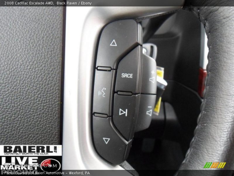 Black Raven / Ebony 2008 Cadillac Escalade AWD
