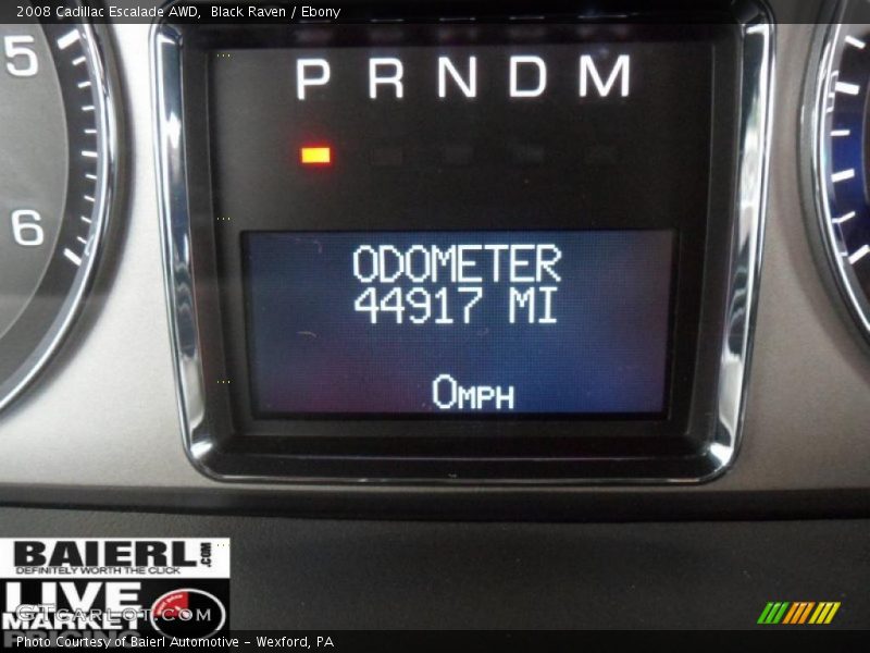 Black Raven / Ebony 2008 Cadillac Escalade AWD