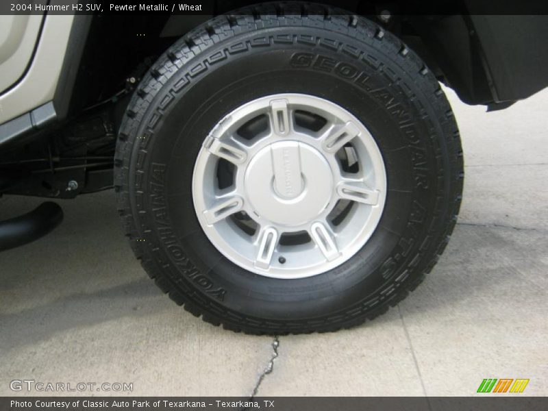 Pewter Metallic / Wheat 2004 Hummer H2 SUV