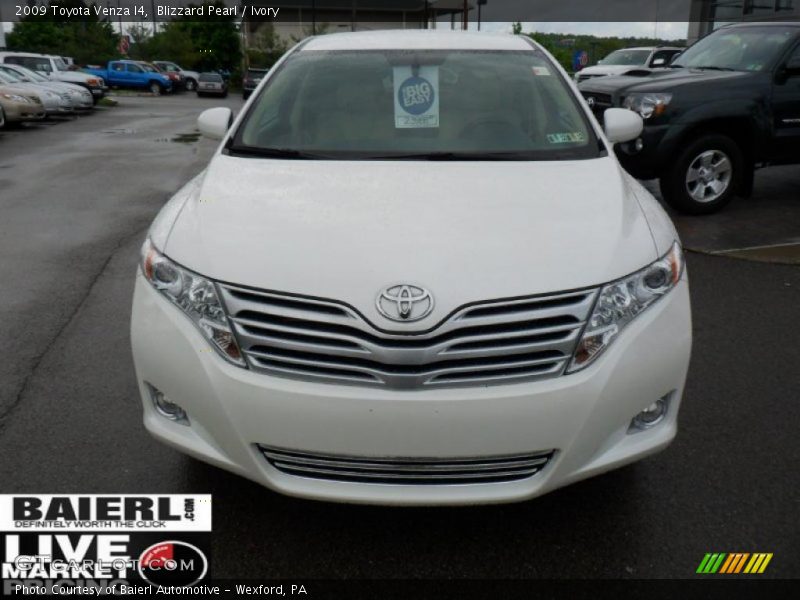 Blizzard Pearl / Ivory 2009 Toyota Venza I4