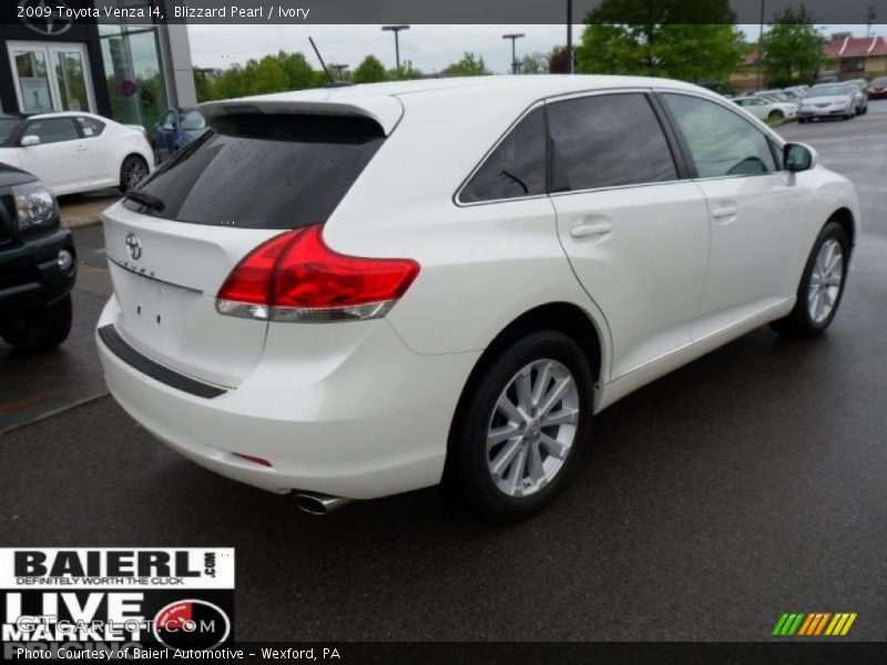 Blizzard Pearl / Ivory 2009 Toyota Venza I4