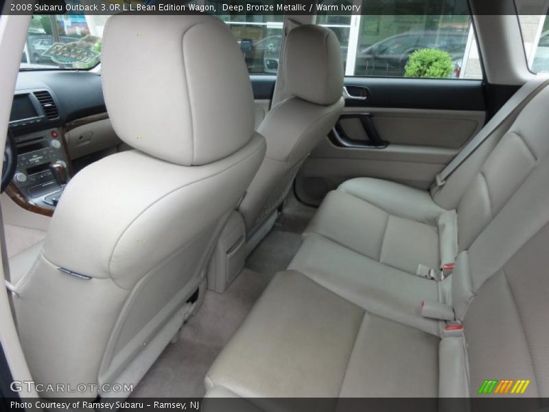  2008 Outback 3.0R L.L.Bean Edition Wagon Warm Ivory Interior