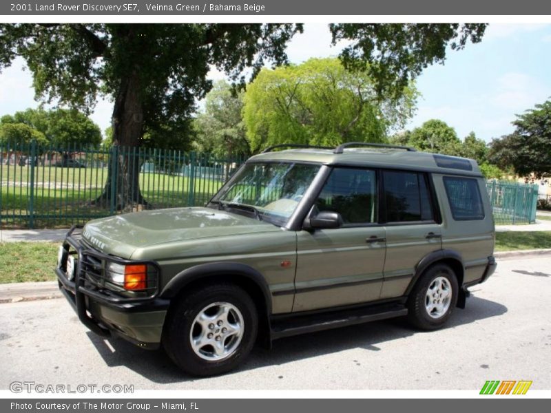 Veinna Green / Bahama Beige 2001 Land Rover Discovery SE7