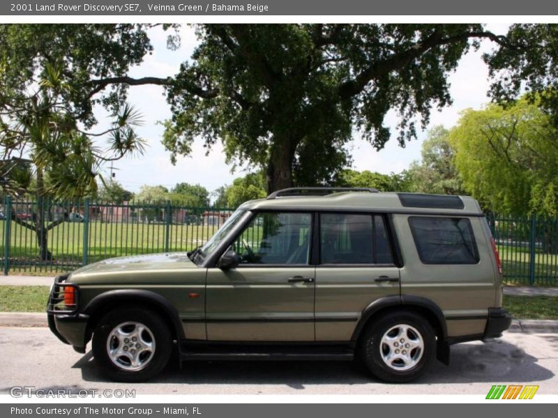 Veinna Green / Bahama Beige 2001 Land Rover Discovery SE7