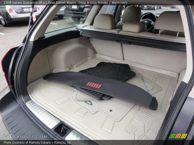  2008 Outback 3.0R L.L.Bean Edition Wagon Trunk
