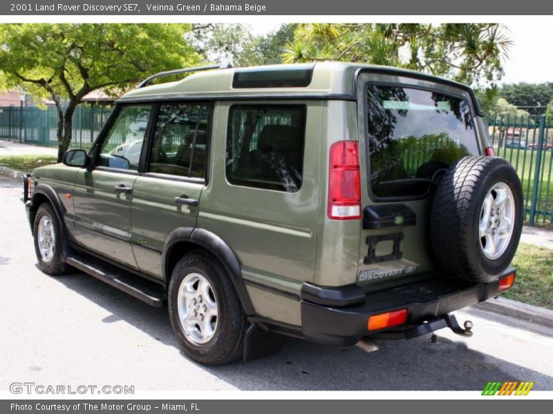 Veinna Green / Bahama Beige 2001 Land Rover Discovery SE7