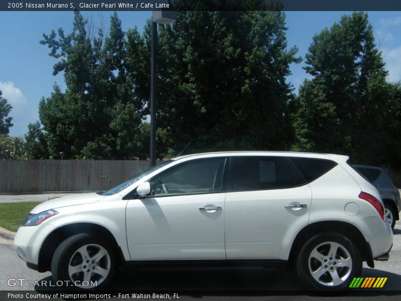 Glacier Pearl White / Cafe Latte 2005 Nissan Murano S