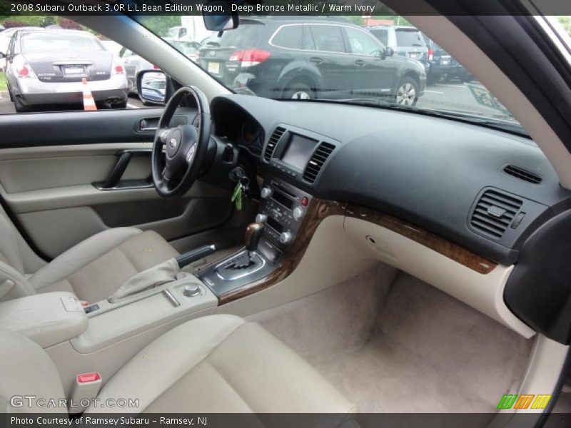  2008 Outback 3.0R L.L.Bean Edition Wagon Warm Ivory Interior