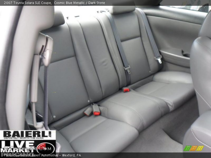 Cosmic Blue Metallic / Dark Stone 2007 Toyota Solara SLE Coupe