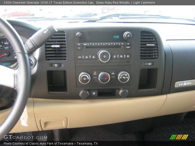 Controls of 2009 Silverado 1500 LT Texas Edition Extended Cab