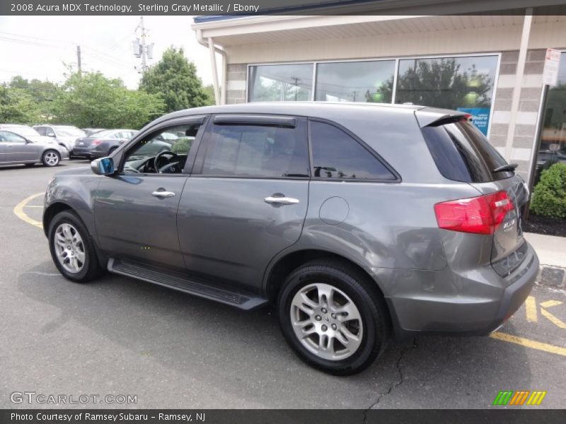Sterling Gray Metallic / Ebony 2008 Acura MDX Technology