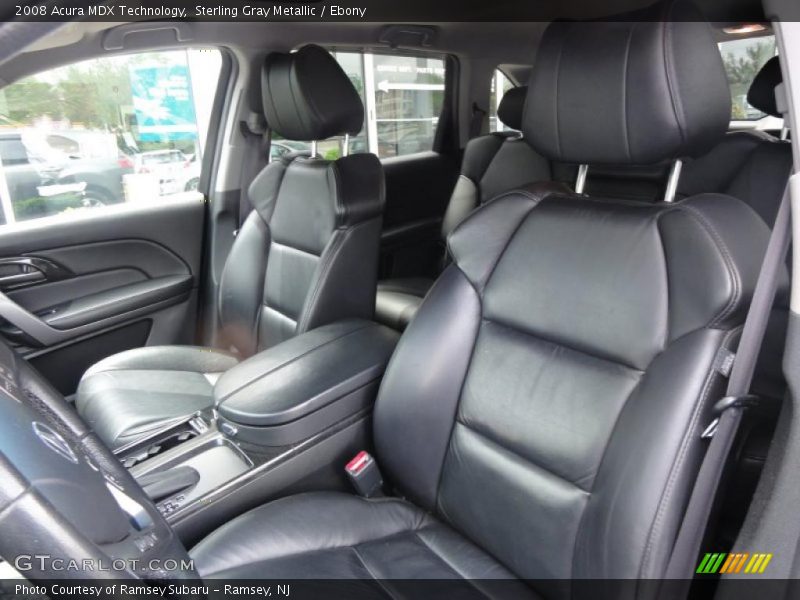 Sterling Gray Metallic / Ebony 2008 Acura MDX Technology