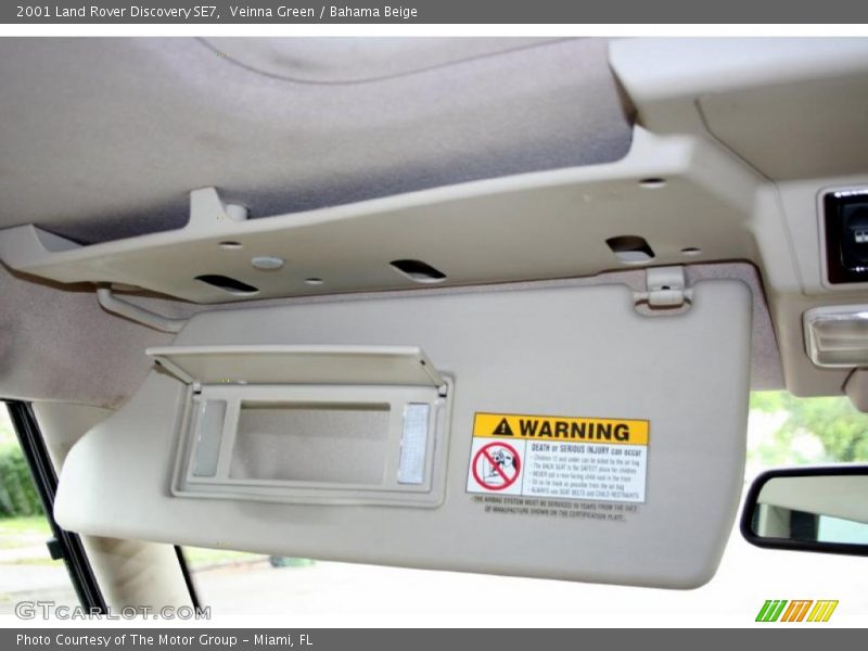 Veinna Green / Bahama Beige 2001 Land Rover Discovery SE7