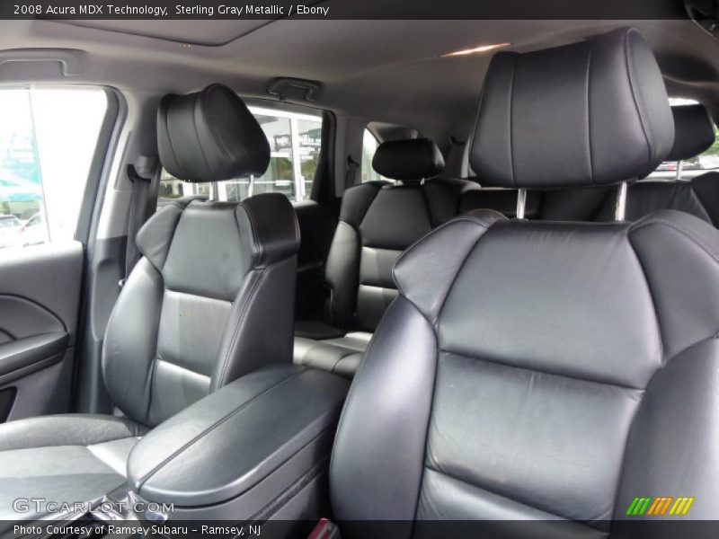 Sterling Gray Metallic / Ebony 2008 Acura MDX Technology