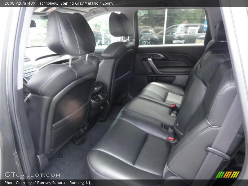 Sterling Gray Metallic / Ebony 2008 Acura MDX Technology
