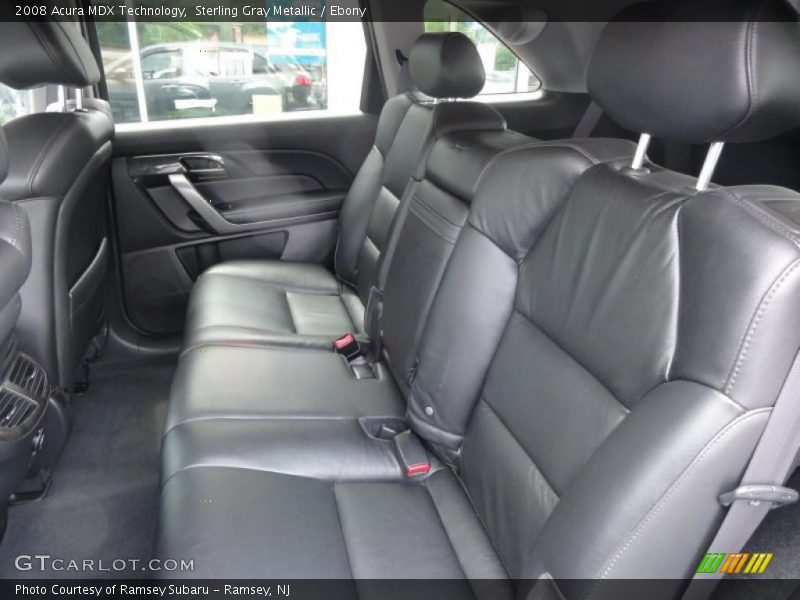 Sterling Gray Metallic / Ebony 2008 Acura MDX Technology