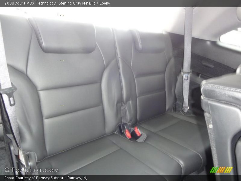 Sterling Gray Metallic / Ebony 2008 Acura MDX Technology