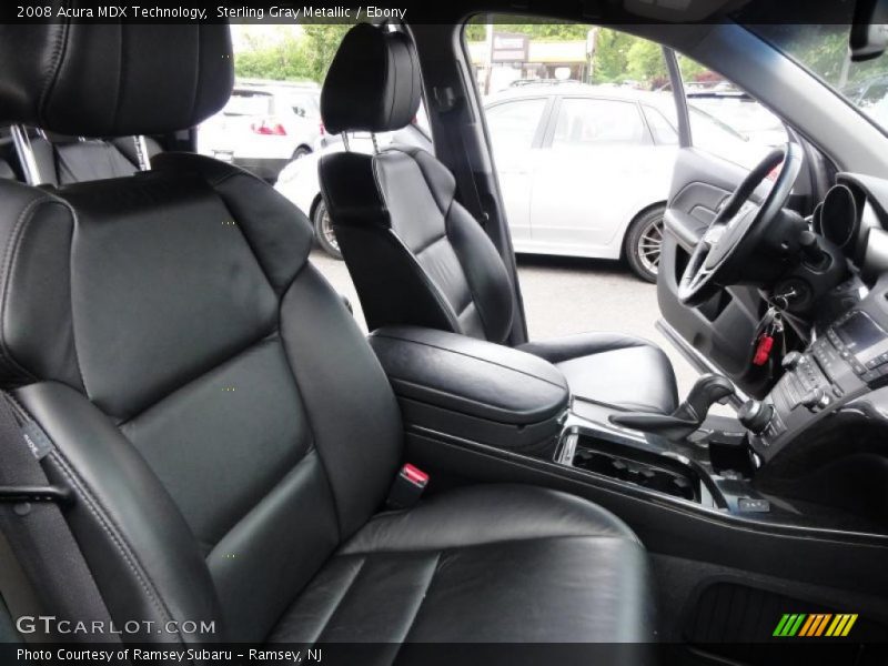Sterling Gray Metallic / Ebony 2008 Acura MDX Technology