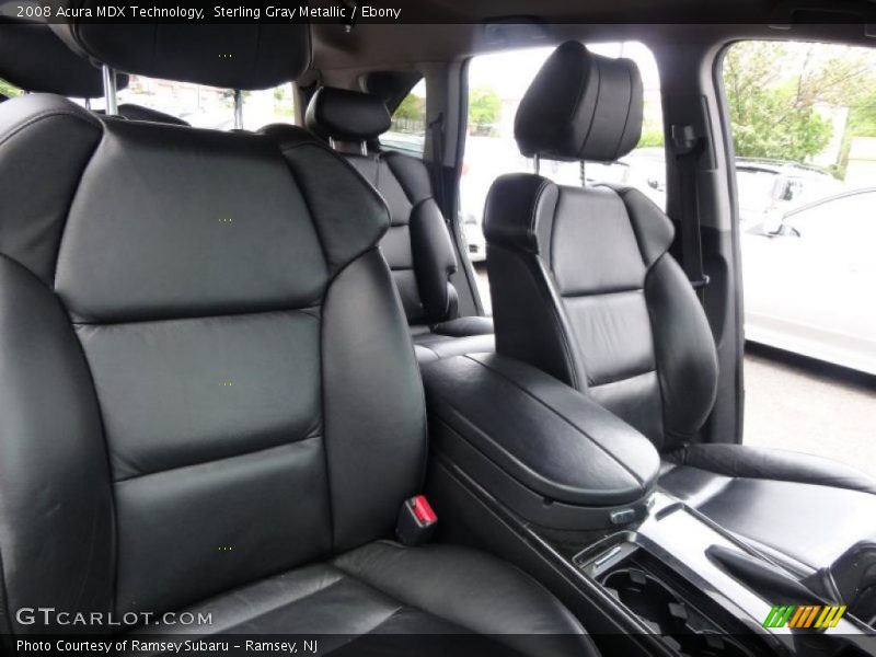 Sterling Gray Metallic / Ebony 2008 Acura MDX Technology