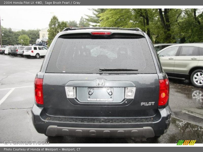 Sage Brush Pearl / Gray 2004 Honda Pilot LX 4WD