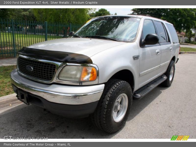 Silver Metallic / Medium Graphite 2000 Ford Expedition XLT 4x4