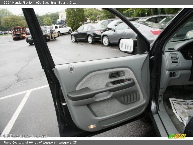Sage Brush Pearl / Gray 2004 Honda Pilot LX 4WD