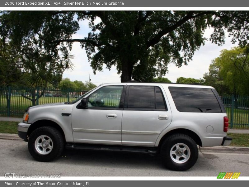 Silver Metallic / Medium Graphite 2000 Ford Expedition XLT 4x4