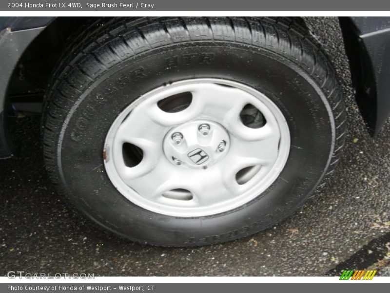 Sage Brush Pearl / Gray 2004 Honda Pilot LX 4WD