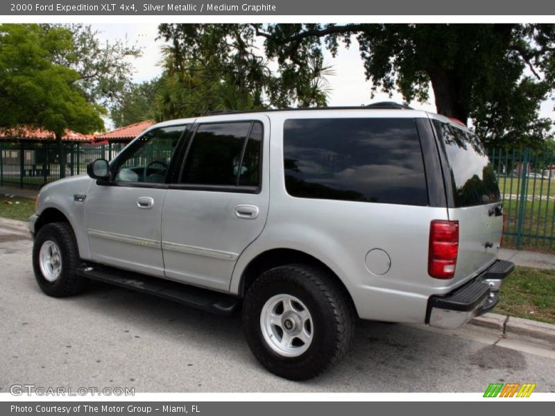 Silver Metallic / Medium Graphite 2000 Ford Expedition XLT 4x4